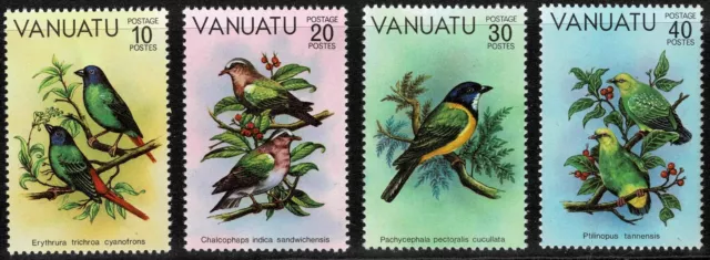Vanuatu 1981 Birds - Complete Set Of Four Stamps - MUH