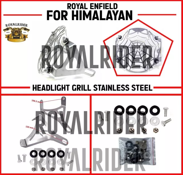 Convient à la grille de phare Royal Enfield, SS pour l'Himalaya