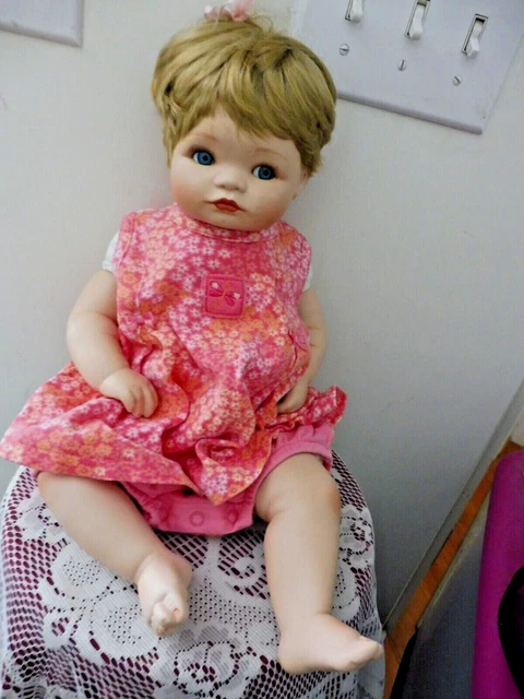 Hamilton Collection/ Connie Walser Derek Porcelain Doll "Jessica"