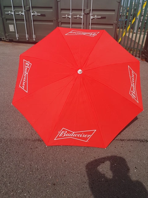 budweiser logo patio umbrellas 9 Foot Beer Umbrella Market Style Red : Patio, Lawn & Garden The Table Umbrella  Narragansett