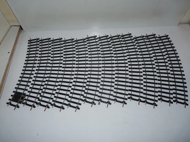 Lot De 14 Rails Lima HO – Droit Et Courbe, Acier, Référence 3021 Etc., Compatible Jouef