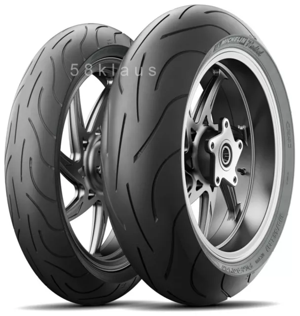 Satz MICHELIN PILOT POWER 160/60 ZR17 69W + 120/70 ZR17 58W Motorradreifen Set