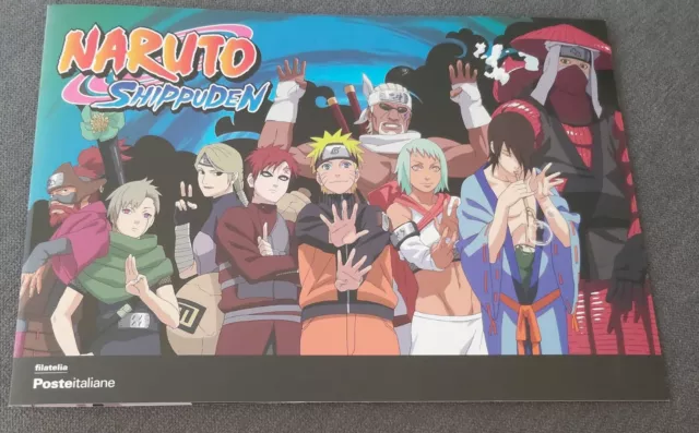 2023 LITOGRAFIA FOLDER NARUTO POSTE ITALIANE - Shippuden