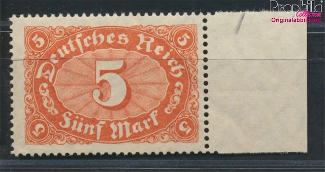Allemand Empire 174a testés neuf 1921 Dessin num (9959924