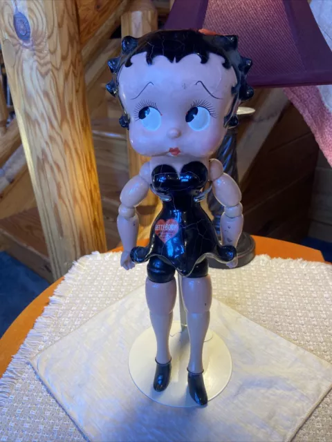 Betty Boop Fleischer 1930’s Jointed Doll~Rare Composition Fleischer Studios