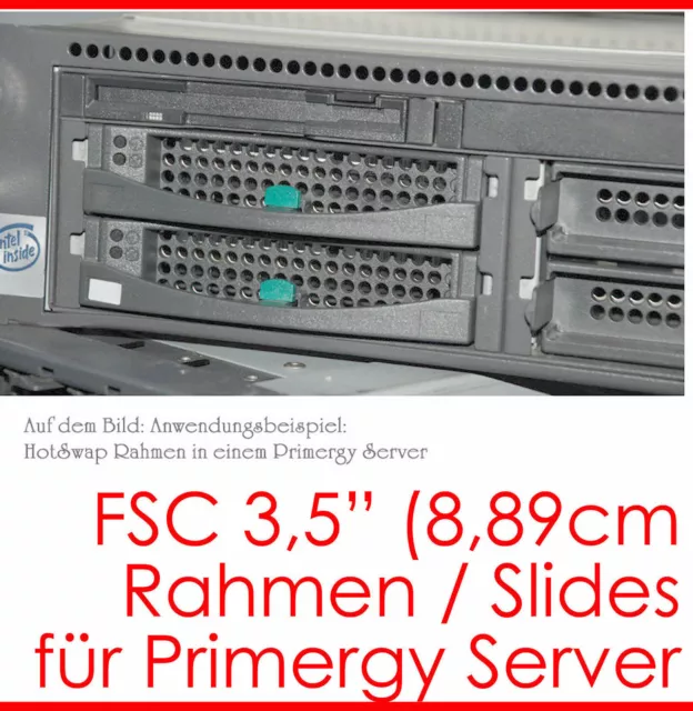 Hdd-Serverrahmen Hotswap Caddy For Siemens FSC TX150 TX200 TX300 TX600 P200 S30