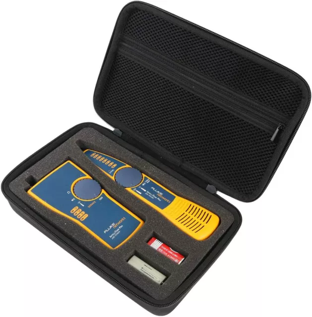 Hard Travel Case for Fluke Networks IntelliTone Pro 200 Toner Probe Kit MT-8200