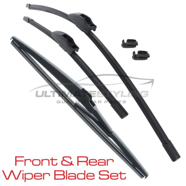 Front & Rear Windscreen Wiper Blades Set For Toyota RAV-4 11/2018-> 26" 16" 12"