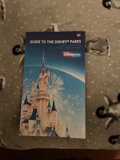 DISNEYLAND PARIS GUIDE Map Park - Disneyland Paris Guide Map Park Map Inc Walt.webp