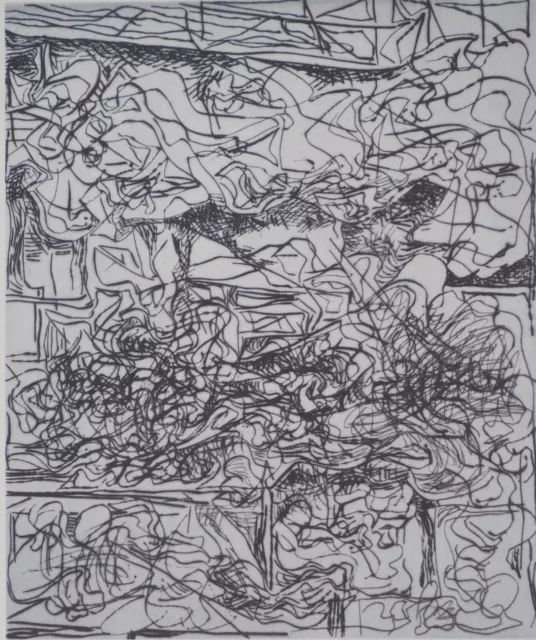 Louis CORDESSE : Composition abstraite, de la série 1/2, Héliogravure, 1990