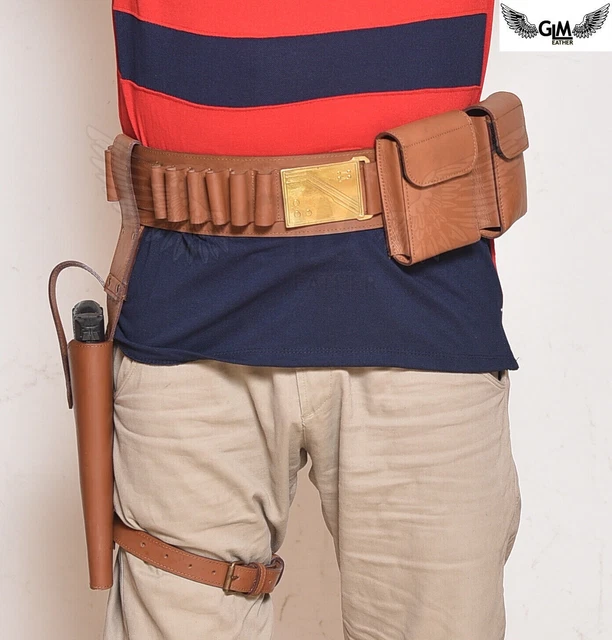 Book of Boba fett Leather Belt Mandalorian Costume Cosplay Prop Belt Star Wars