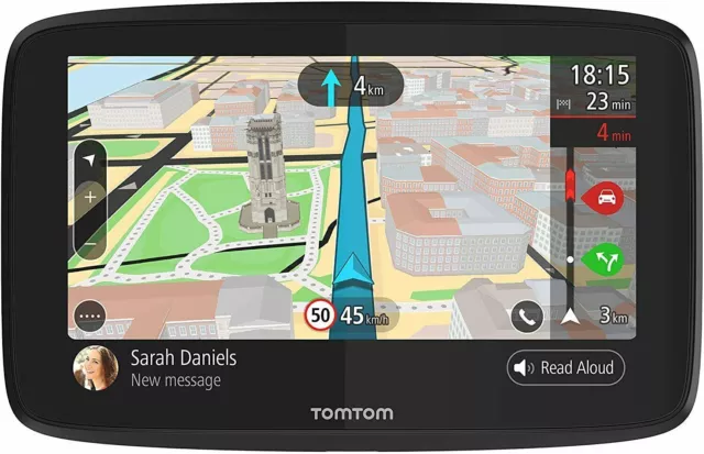 TomTom GO 620 World Navigationsgerät 6 Zoll WiFi Lifetime Maps, Traffic, Radar