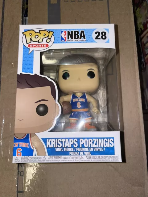 Funko Pop! NBA - KRISTAPS PORZINGIS Knicks (Blue) # 28 889698218238