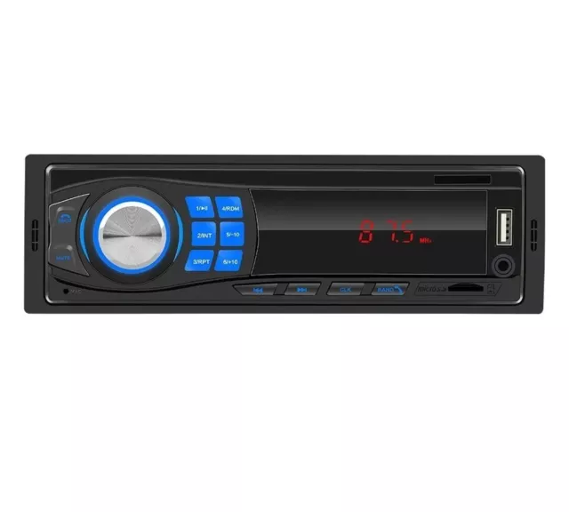 Reproductor MP3  para  de coche ,salpicadero  Audio FM, estéreo, USB, SD, entrad