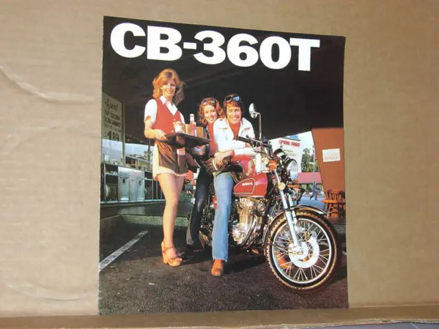1976 Honda CB360 T Motorcycle Sales Brochure - Literature