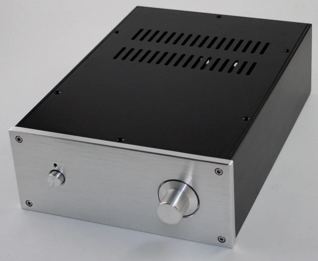 ALUMINUM CHASSIS DIY HIFi Project Box Power Amplifier Case Size 308*218