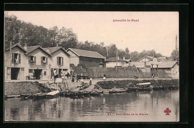 CPA Joinville-le-Pont, Petit Bras de la Marne