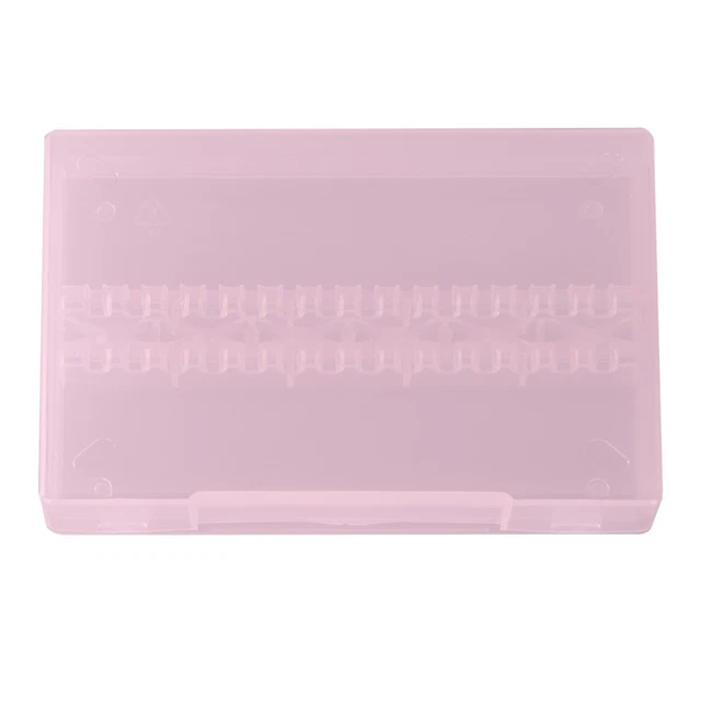 Durable Nail Drill Bit Box Nail Drill Bit Storage For Home Salon Shop Manicure