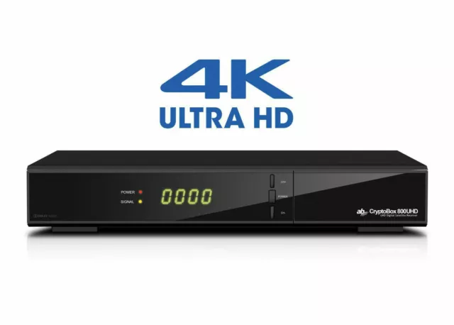 AB Cryptobox 800UHD 4K Ultra HD H.265 MultiCAS Digital Satellite Receiver 2