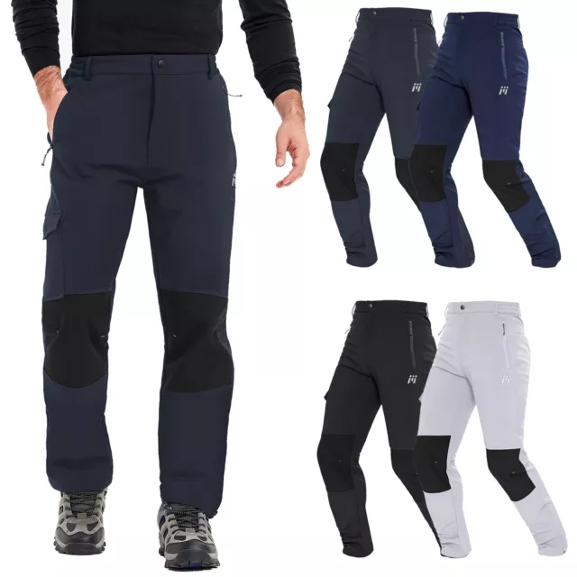 Herren Softshellhose Wanderhose Skihose Herren Hose Outdoorhose Wasserabweisend