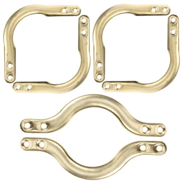 6 PCS BILLIARD Table Pockets Corner Pool Bags Billiards Iron Sheets £12