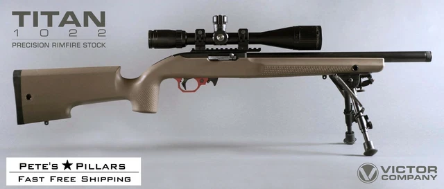 thumbnail image 2 of Ruger 10/22 .920 Bull Competition Barrel - 16.5" Threaded Blued - Keystone Arms KSA10050 - Free Shipping 2 of 3