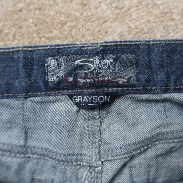 Silver Jeans Grayson bootcut Jeans Men's 33x30 Blue Denim Pants 3