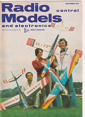 Nov 1975~RCM&E Radio Control Models & Electronics Magazine~R/C Helicopter Fly In