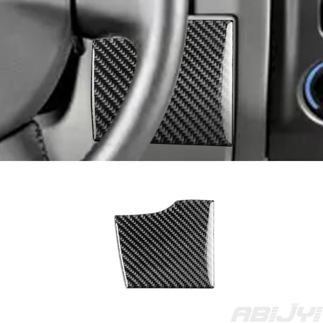 Garniture De Bouton De Volant En Fibre De Carbone Pour Voiture  2012 2015 Accessoires Dinterieur~p140251098