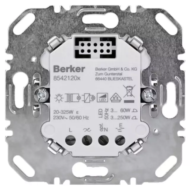 Berker 85421200 Universal Tastdimmer Komfort 1fach R,L,C,LED