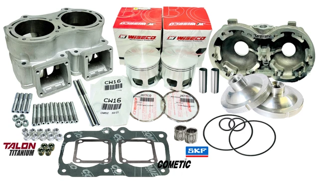 Banshee 10mm Chubby Cub 78mm Cub Cylinder Drag Ported Complete 611cc Cub Top End
