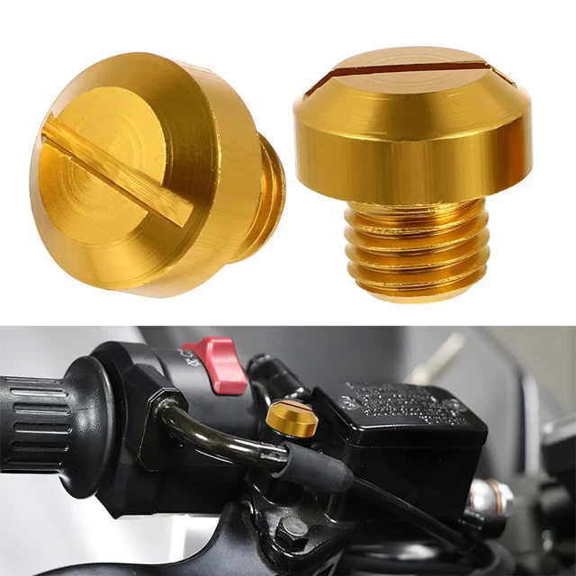 2 pz viti a specchio specchi copertura foro moto