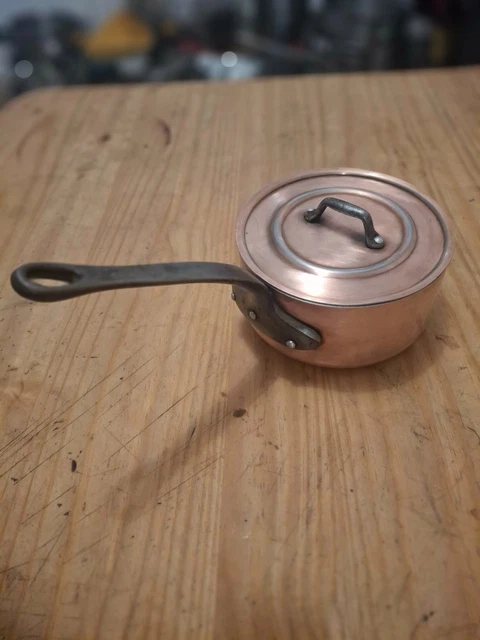 Mini marmite inox cuivré martelé 11,5 cm 0,6 L Mumbai 0,6 L