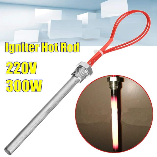 Produktbild von 350 W Pelletofen Zündstab Für HAAS & Sohn – Edelstahl, 12,5 Mm Durchmesser, 170 Mm Länge, Für Schnelle Heizleistung & Einfache Wartung