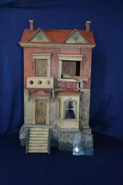 Antikes Puppenhaus Morutz Gottschalk zum restaurieren Puppenstube