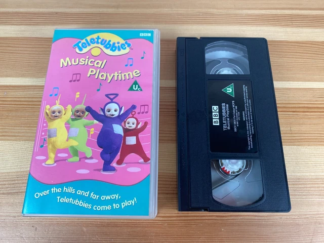 TELETUBBIES MUSICAL PLAYTIME BBC 1999 Ragdoll VHS Video Tape Vintage teletubbies-musical-playtime-bbc-1999-ragdoll-vhs-video-tape-vintage