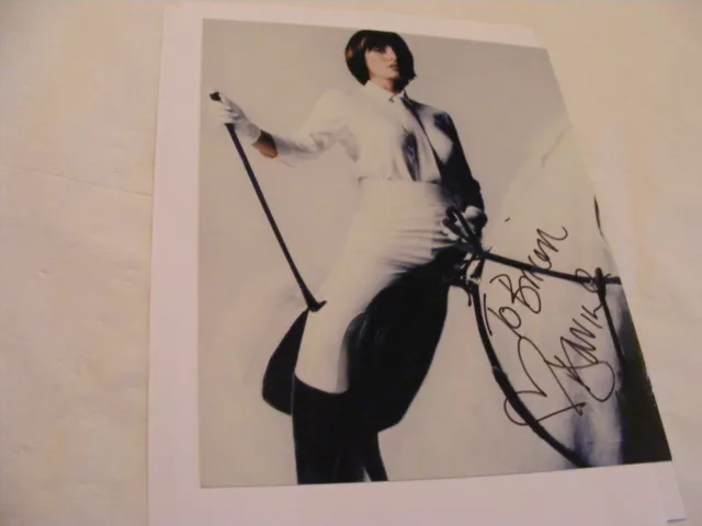 DAVINA McCALL  signed photo Autograph TV Presenter Masked  Singer Big Brother