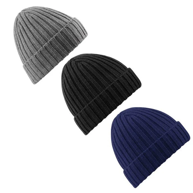 Berretto di Maglia Uomo Donna Maglia Inverno Cappello Invernale Nuovo Unisex