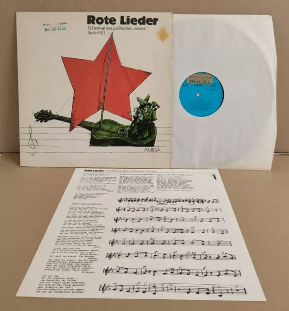 LP 13. Festival des politischen Liedes Berlin, 12.-20.2.1983  - Amiga 8 45 270