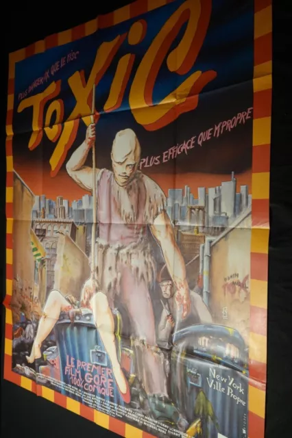 TOXIC  the toxic avenger ! affiche cinema horreur gore