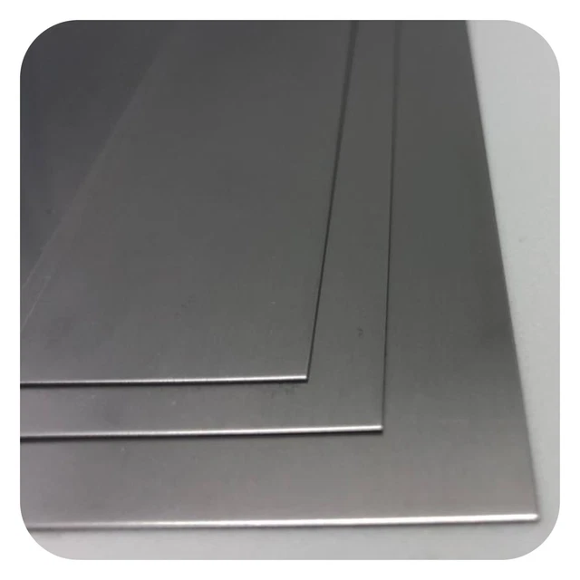 Edelstahl-Folienstreifen 304 – 5mm Breit, 0,4mm Dick, 1000mm Lang, Für Handwerk & Industrie