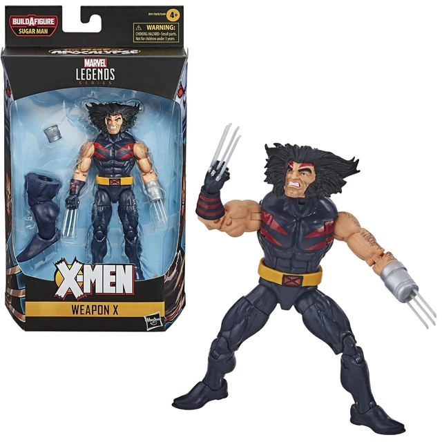 Figurine Articulée Wolverine X-Men Marvel Legends 6 Pouces, Hasbro, Neuve