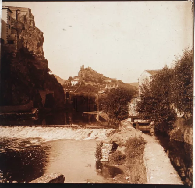 Le Puy Frankreich Platte De Verre Stereo Positive