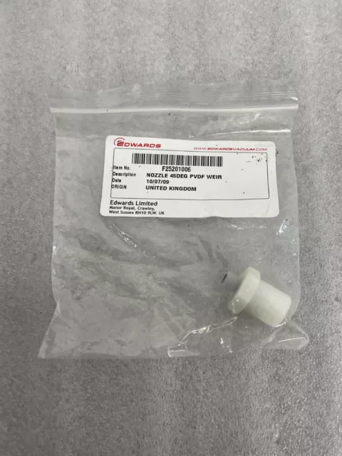 Edwards F25201006 Nozzle 45Deg Pvdf Weir