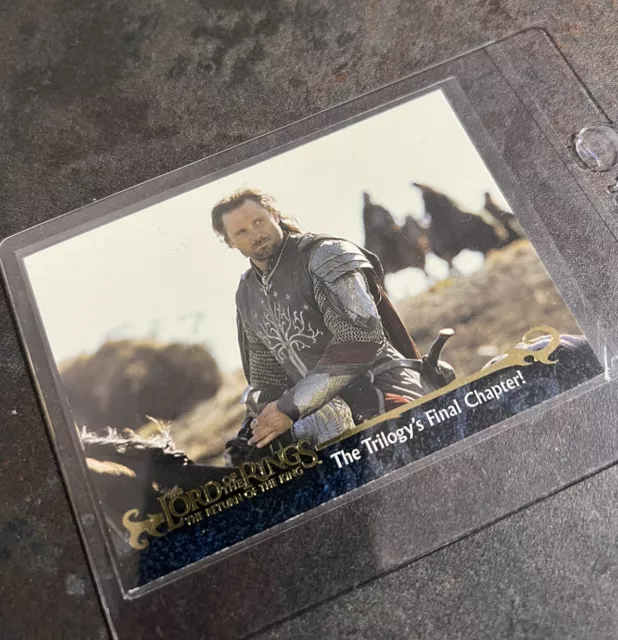 Topps The Lord Of The Rings The Return Of The King P1 Promo Card Rare!