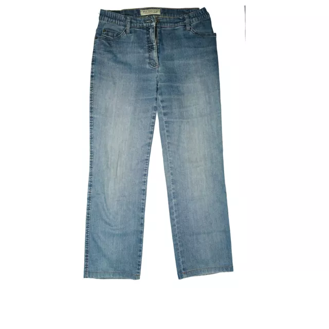 BRAX Carola Femmes Jeans Stretch Pantalon Coupe Mi Taille 38 M W30