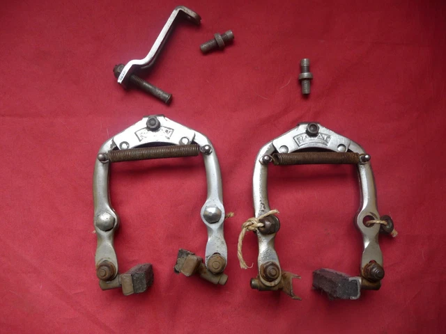 Rare Ensemble Freins + Poignées Daunay 1939 Pour Vélo Ancien