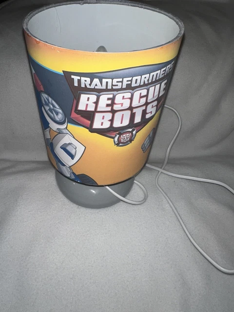 Lámpara De Cabecera De Bots De Rescate Transformers