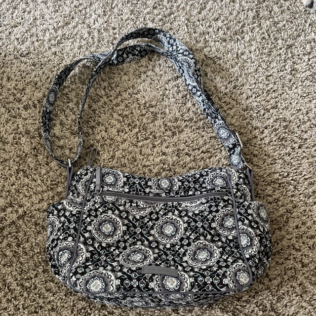 Vera Bradley Charcoal Medallion CrossBody Purse