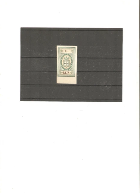 Portugisisch Mosambik - Nyassa - Fiskal-, Stempel-, Steuermarke - Revenue Fiscal
